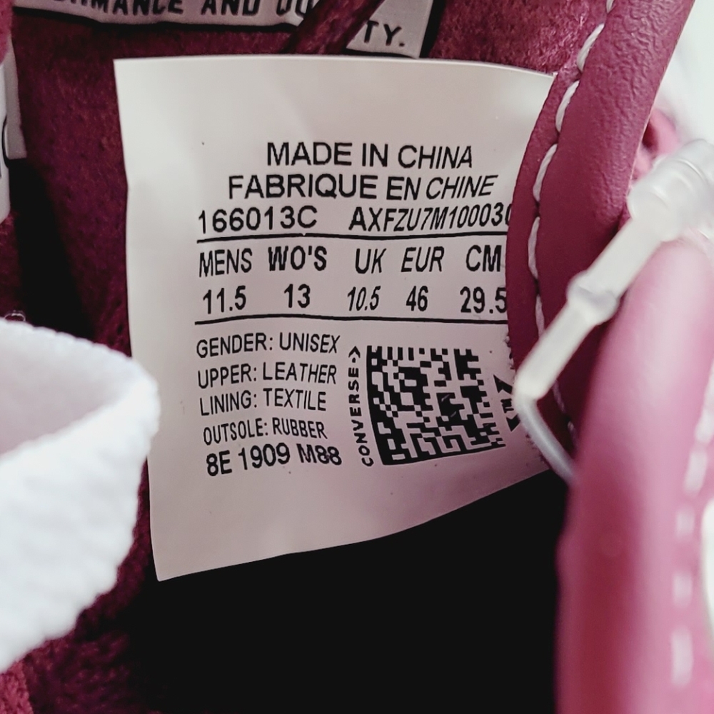 Converse JP Pro Ox Mesa Rose/White NIB - Picture 8 of 8